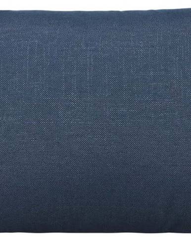 Tmavě modrý bavlněný povlak na polštář Blomus, 60 x 40 cm