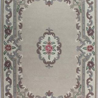 Béžový vlněný koberec Flair Rugs Aubusson, 150 x 240 cm