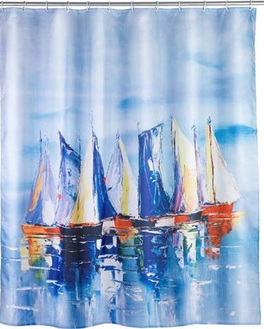 Sprchový závěs Wenko Sailing, 180 x 200 cm
