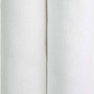 Sada 2 bílých bavlněných osušek T-TOMI Tetra, 90 x 100 cm