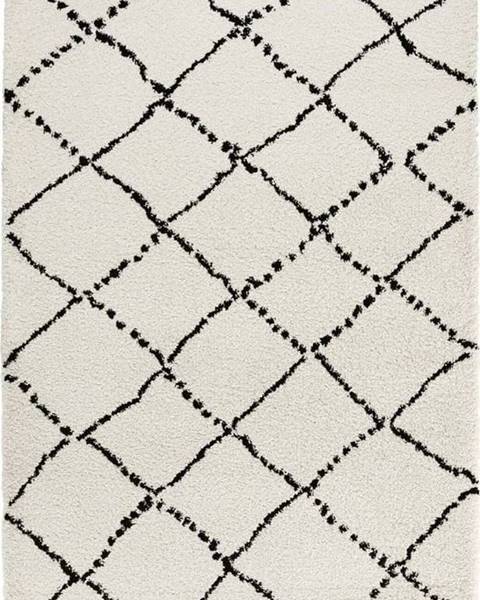 Mint Rugs Béžovo-černý koberec Mint Rugs Hash, 120 x 170 cm