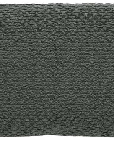 Zelený Béžový polštář ze směsi bavlny a vlny Södahl Wave Knit, 40 x 60 cm