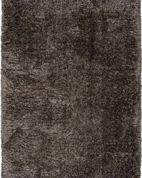 Universal Tmavě šedý koberec Universal Floki Liso, 140 x 200 cm