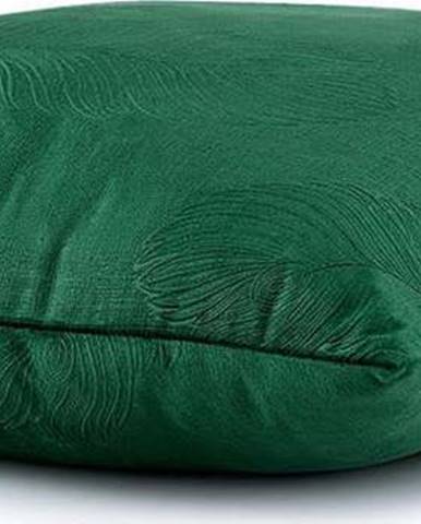 Sada 2 zelených povlaků na polštář se sametovým povrchem AmeliaHome Peacock, 45 x 45 cm