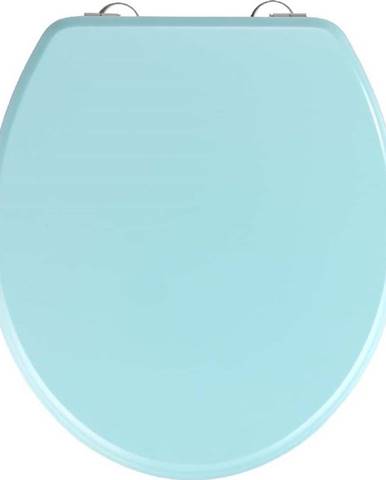 Světle modré WC sedátko Wenko Prima Light Blue, 41 x 37 cm