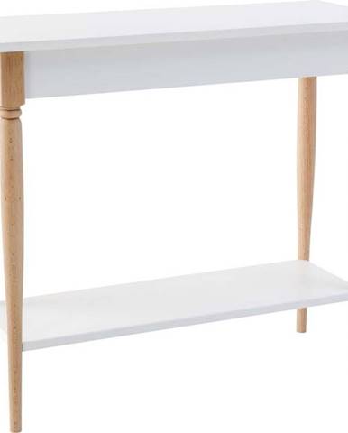 Bílý konzolový stolek Ragaba Mamo, šířka 85 cm
