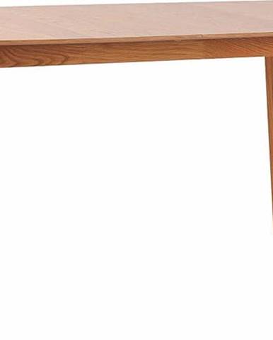 Rozkládací jídelní stůl s nohami z dubového dřeva Rowico Frey, 150 x 90 cm