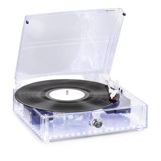 Auna ClearTech, gramofon, 33/45/78 otáček za minutu, Bluetooth, stereo reproduktory