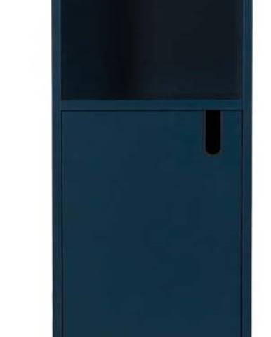 Petrolejově modrá skříň Tenzo Uno, výška 152 cm