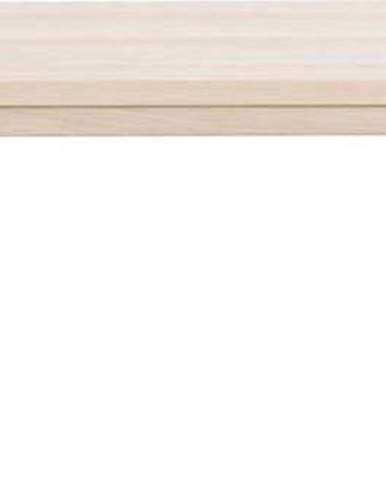 Světlý přírodní konferenční stolek z dubového dřeva Rowico Ness, 160 x 60 cm