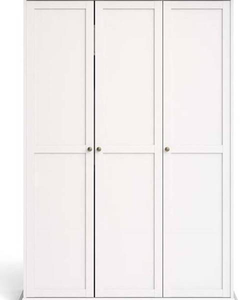 Tvilum Bílá šatní skříň Tvilum Paris, 139 x 201 cm