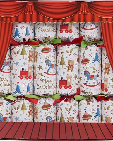 Vánoční crackery v sadě 6 ks Toy Town - Robin Reed