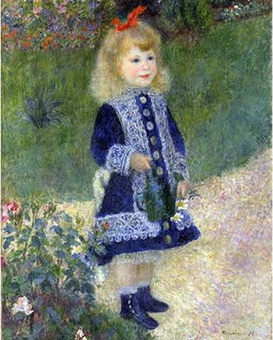 Reprodukce obrazu Auguste Renoir - A Girl with a Watering Can, 30 x 40 cm