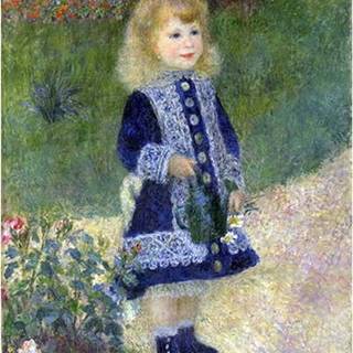 Reprodukce obrazu Auguste Renoir - A Girl with a Watering Can, 30 x 40 cm
