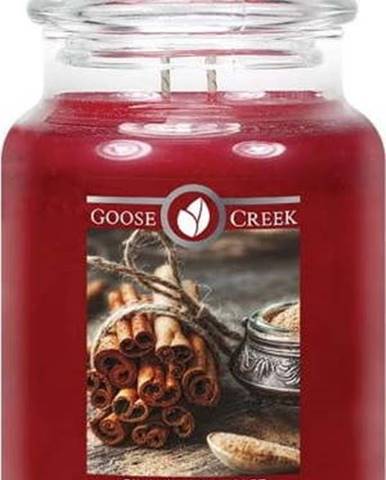 Vonná svíčka ve skleněné dóze Goose Creek Skořice, 150 hodin hoření