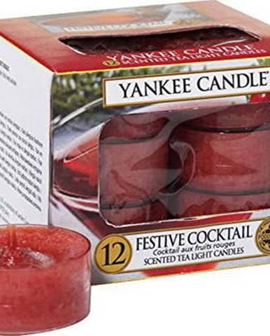 Sada 12 vonných svíček Yankee Candle Sváteční Koktejl, doba hoření 4 hodiny