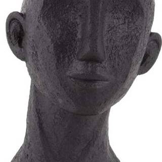 Černá dekorativní soška PT LIVING Face Art Dona, 28 cm