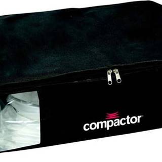 Černý úložný box s vakuovým obalem Compactor Black Edition, objem 145 l