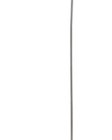 Stojací lampa ve stříbrné barvě Bahne & CO Funky, výška 150 cm