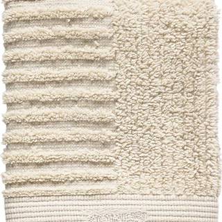 Béžový bavlněný ručník na obličej Zone Classic, 30 x 30 cm