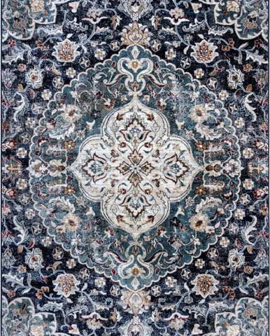 Tmavě modrý koberec Flair Rugs Jaleh, 120 x 170 cm