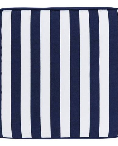 Modro-bílý bavlněný podsedák Westwing Collection Timon, 40 x 40 cm
