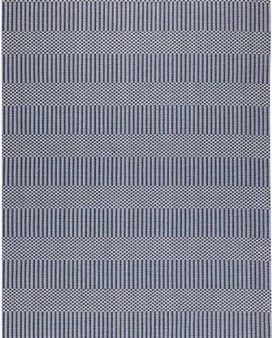 Modrý bavlněný koberec Oyo home Casa, 125 x 180 cm