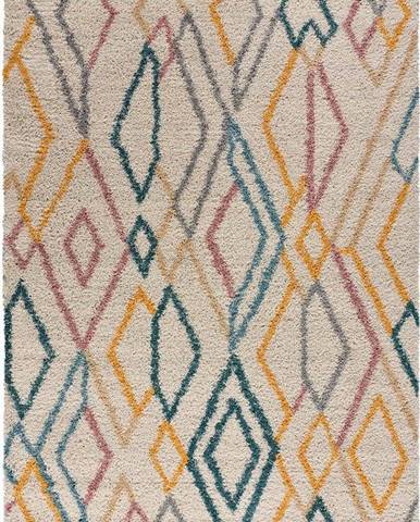 Béžový koberec Universal Kalyna, 80 x 150 cm