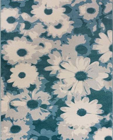 Modrý koberec Universal Monic, 80 x 150 cm