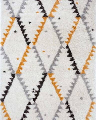 Krémově-oranžový koberec Mint Rugs Lark, 80 x 150 cm