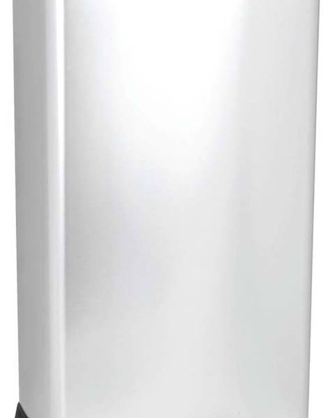 Pedálový odpadkový koš ve stříbrné barvě Curver Deco Bin, 50 l