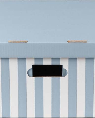 Modrý úložný box Compactor, 40 x 21 cm