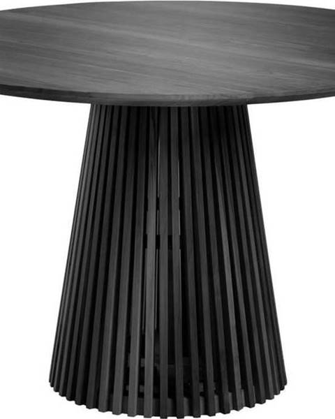 Kave Home Černý stůl Kave Home Irune, ⌀ 120 cm