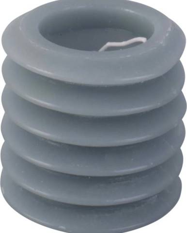 Modrá svíčka PT LIVING Layered, výška 7,5 cm