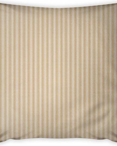 Béžový povlak na polštář s podílem bavlny Vitaus, 42 x 42 cm