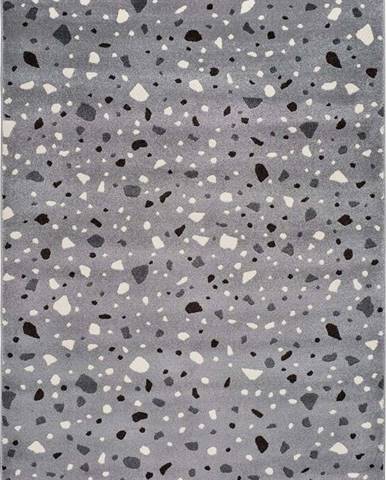 Šedý koberec Universal Adra Punto, 160 x 230 cm