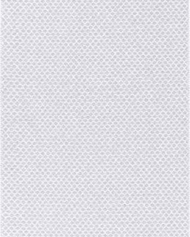 Světle šedý běhoun vhodný do exteriéru Narma Diby, 70 x 300 cm