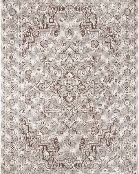 Ragami Hnědo-béžový venkovní koberec Ragami Vienna, 80 x 150 cm