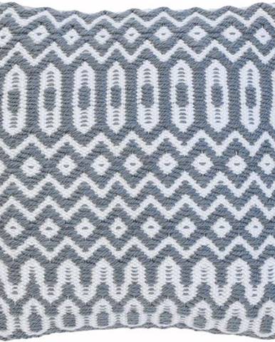 Šedo-bílý venkovní polštář Asiatic Carpets Halsey, 45 x 45 cm