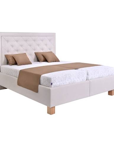 Čalouněná postel Elizabeth 180x200,béžová,pol.roštÚP,bez matrace