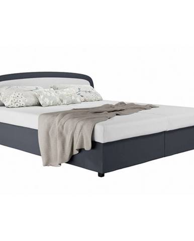 Čalouněná postel Zofie 180x200, šedá, vč. matrace a ÚP
