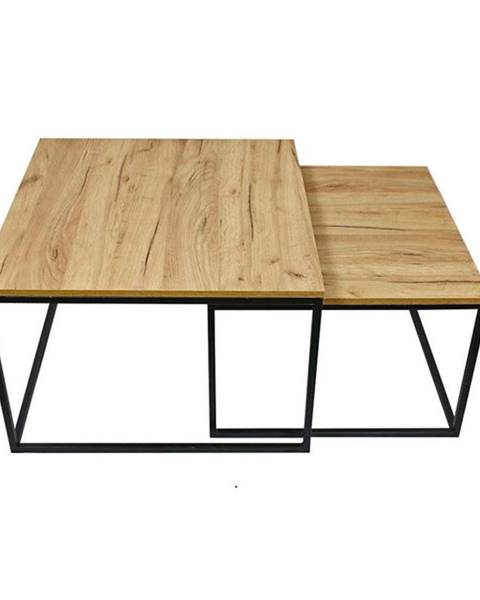 OKAY Konferenční stolek Ravelo - set 2 kusů - II. jakost