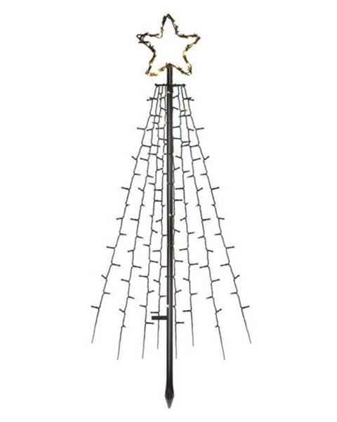 Emos Vánoční strom Emos DCTW02, kovový, teplá bílá, 180cm