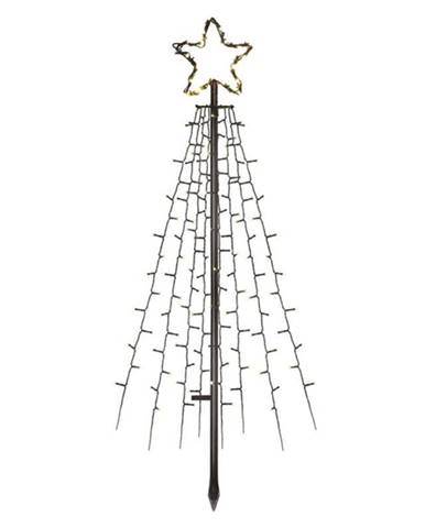 Vánoční strom Emos DCTW02, kovový, teplá bílá, 180cm