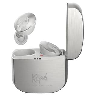 True Wireless sluchátka Klipsch T5 II, stříbrná