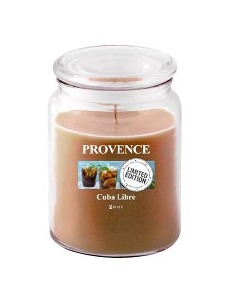 OKAY Vonná svíčka ve skle Provence Cuba libre, 510g
