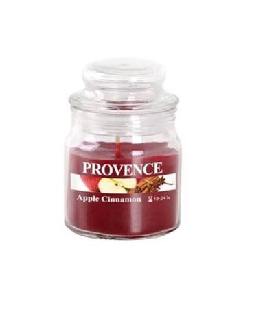 Vonná svíčka ve skle Provence Jablko a skořice, 70g