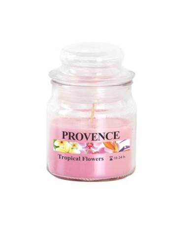 Vonná svíčka ve skle Provence Tropické květy, 70g
