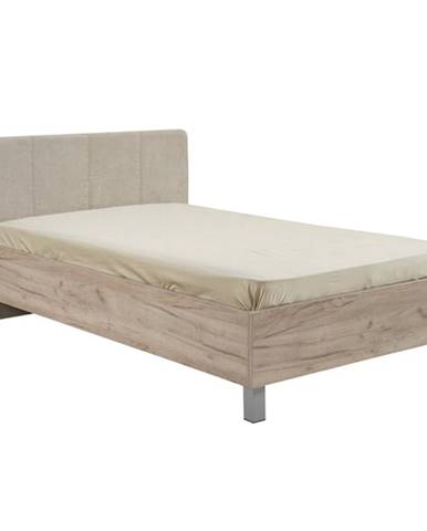 Dřevěná postel Tony 120x200, dub