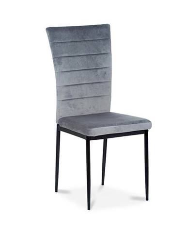 Jídelní židle Borge šedá/černá